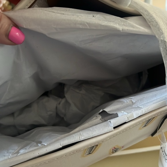 COACH LIPSTICK CITY TOTE NEW AUTHENTIC 13x11 - Picture 7 of 13